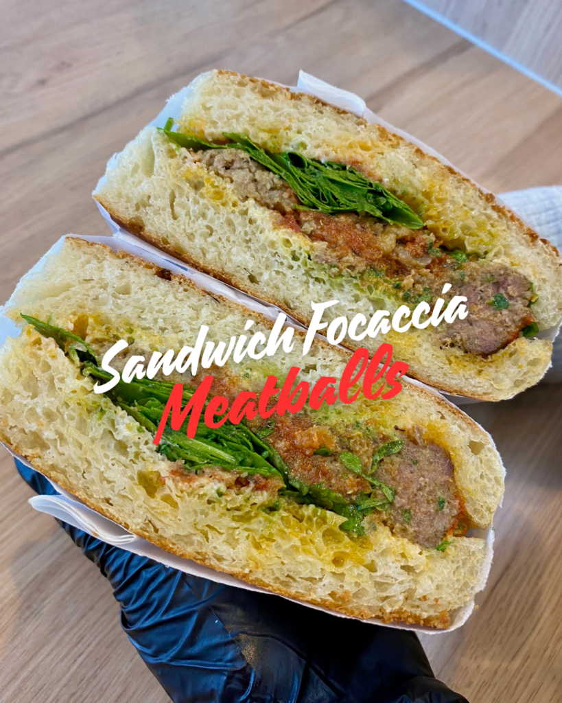 Le Meatballs, sandwich de SEB le food truck