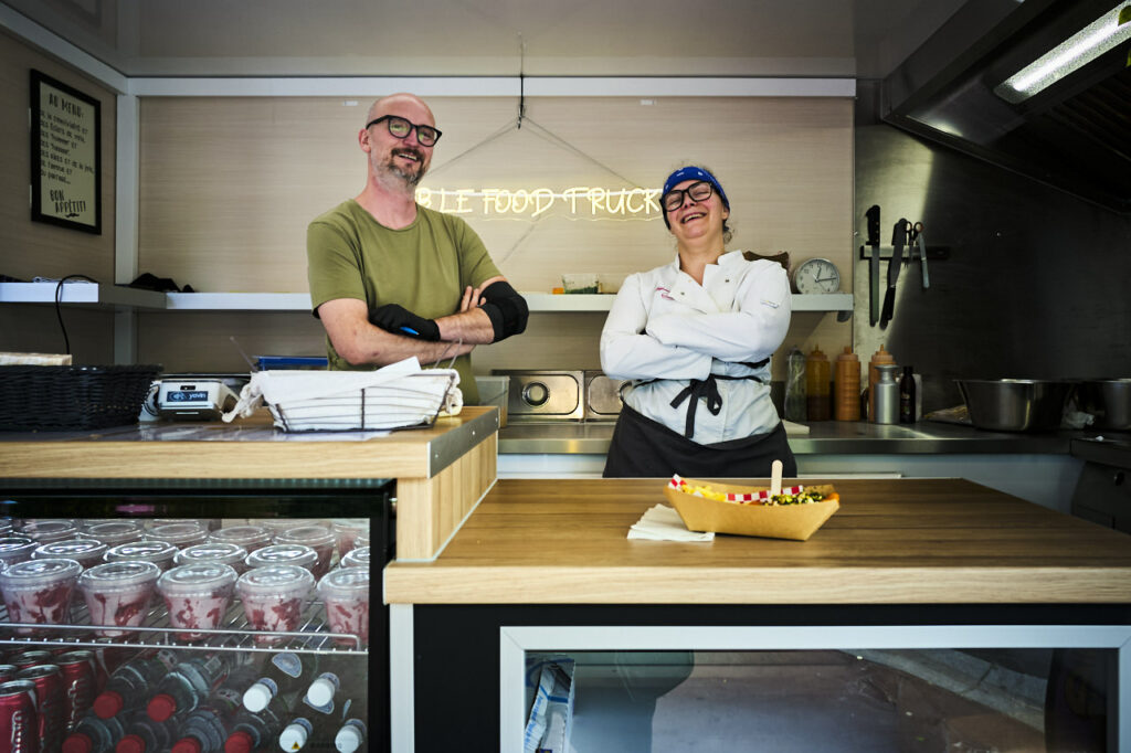 Stéphanie Et Benjamin, alias SEB.
Photo : Christian Dao