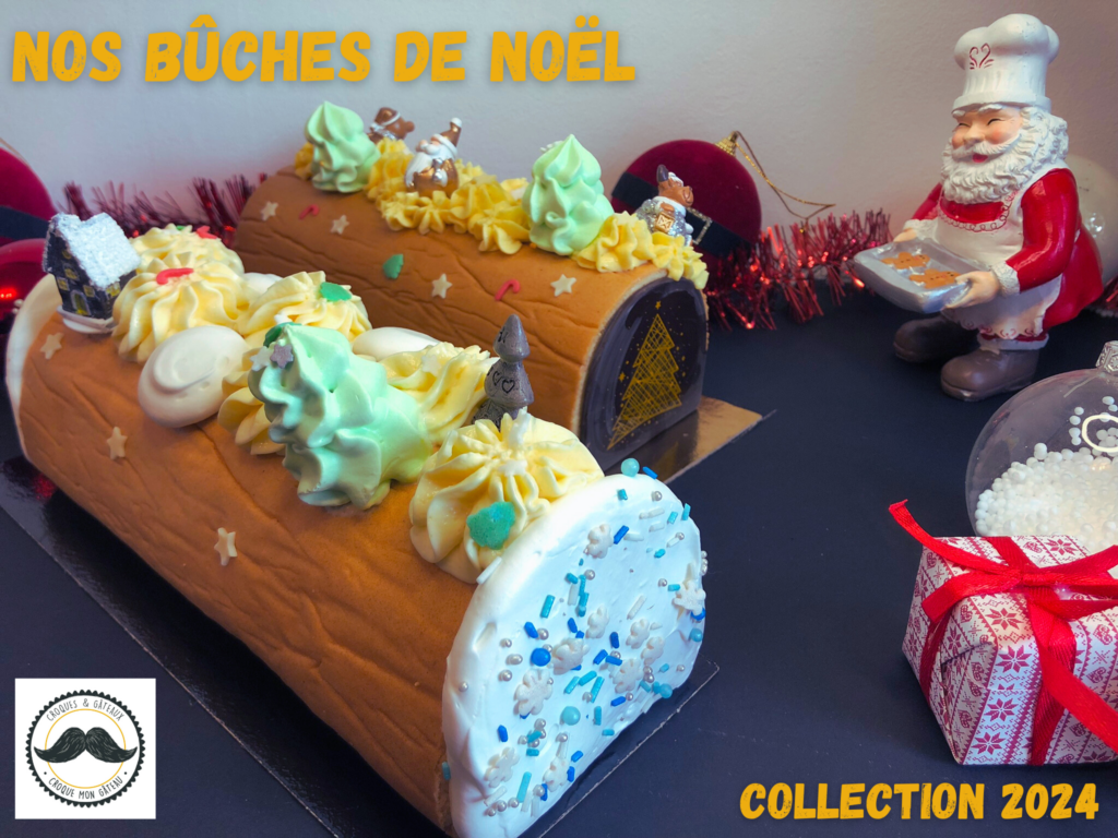 Découvrez et savourez notre collection 2024 de bûches de Noël !